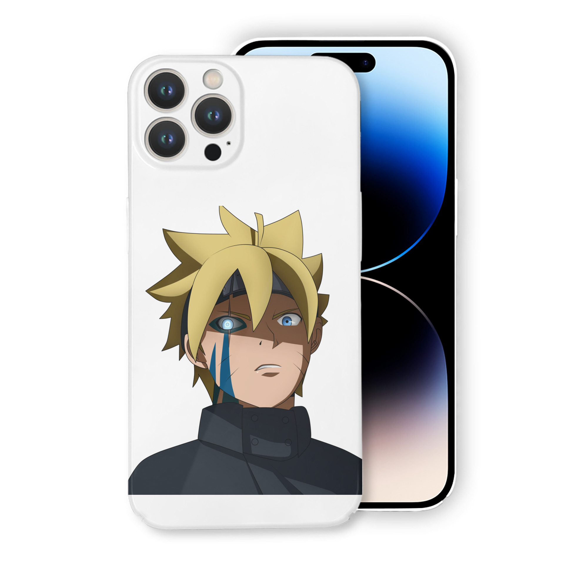 （画像用） NARUTO -ナルト- うずまき ボルト Uzumaki Boruto 【iPhone 14シリーズ対応】ハードケース